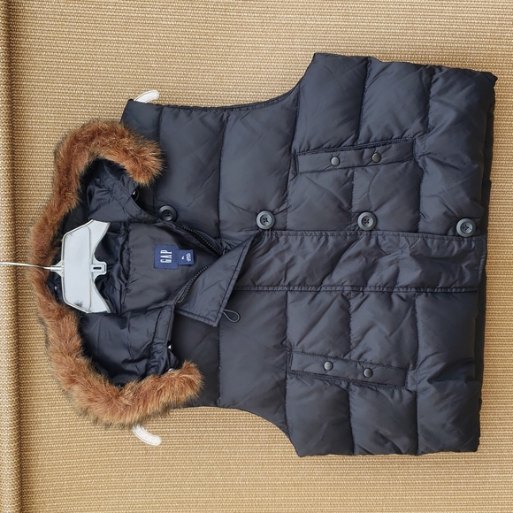 GAP Jackets & Coats Black Gap Jacket Vest Poshmark